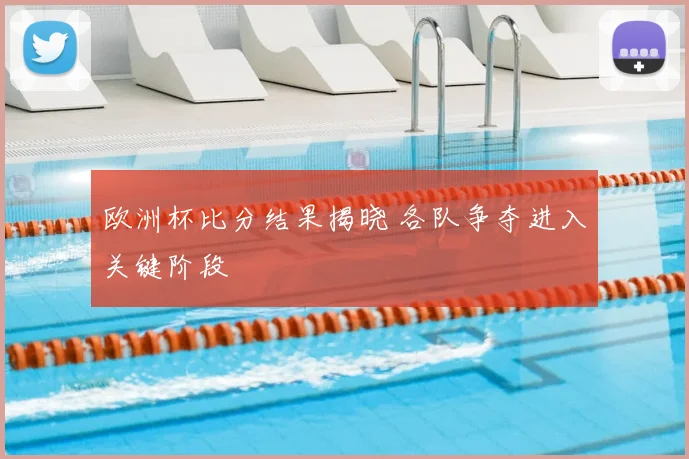 欧洲杯比分结果揭晓 各队争夺进入关键阶段